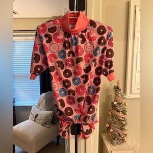 Pittie Clothing Co. Donut Pajamas - XL